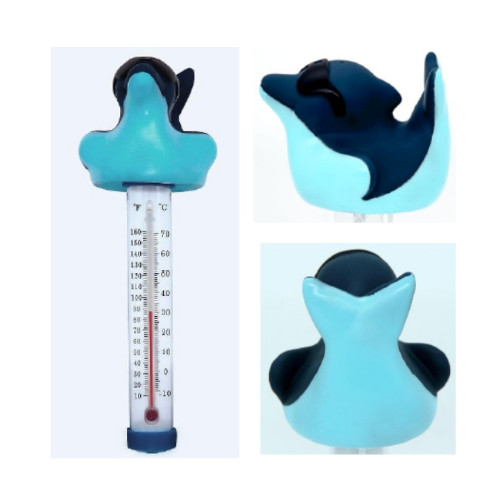 ZLS-034 Floating Pool Thermometer Dolphin