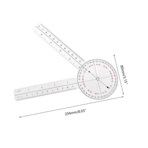 YS-0302 Goniometer Ruler