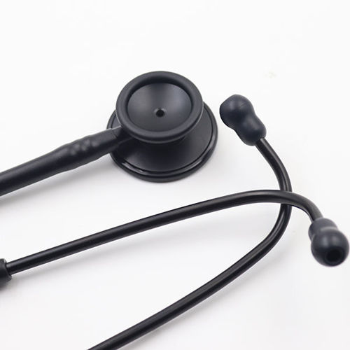 YS-4136B Black matte Stainless Steel Stethoscope